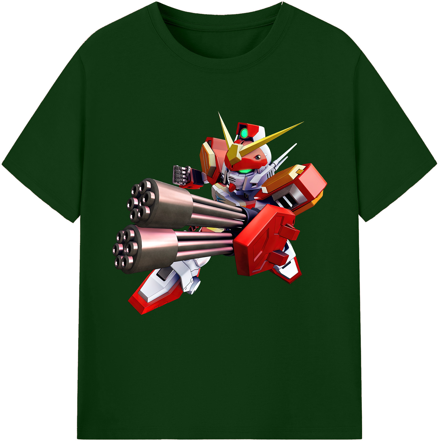 （画像用） 機動戦士ガンダム Mobile Suit Gundam 綿100％半袖Tシャツ（フロントプリント）